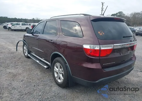 2012 Dodge Durango Crew z USA, uszkodzony, nr VIN 1C4RDHDG5CC210744